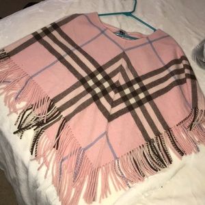Burberry poncho